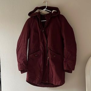 Wonderfully Warm Red Coat